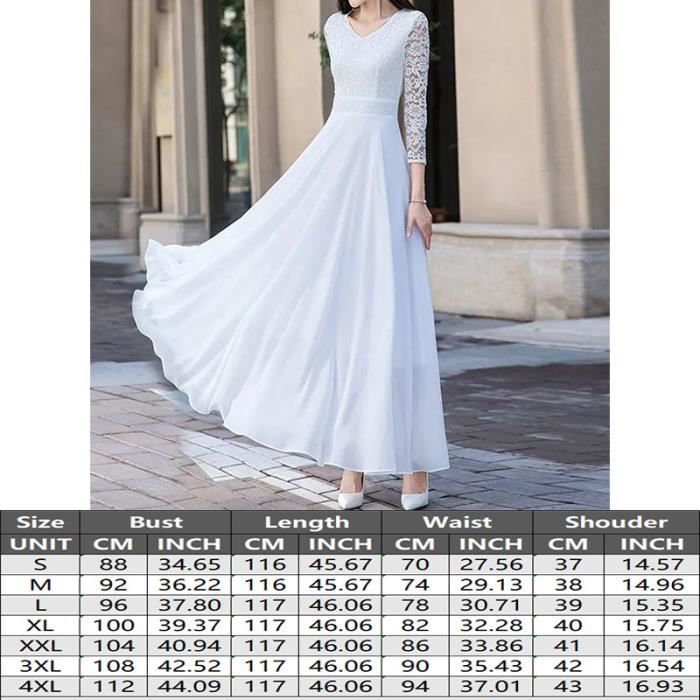 Robe Femmes - de plage en mousseline de - FR64QO C_white - Cdiscount Pr??t-?�-Porter