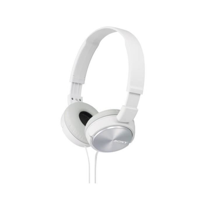 Casque Audio SONY MDR ZX310 Pliable Confortable Son puissant - vue 2