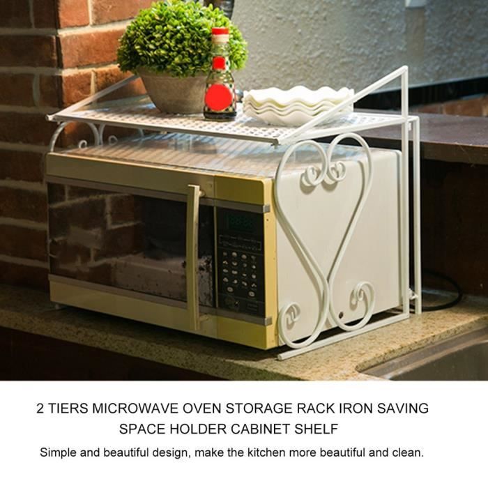 Etagere Micro Ondes Supports Mural Rangement D Epice Cuisine