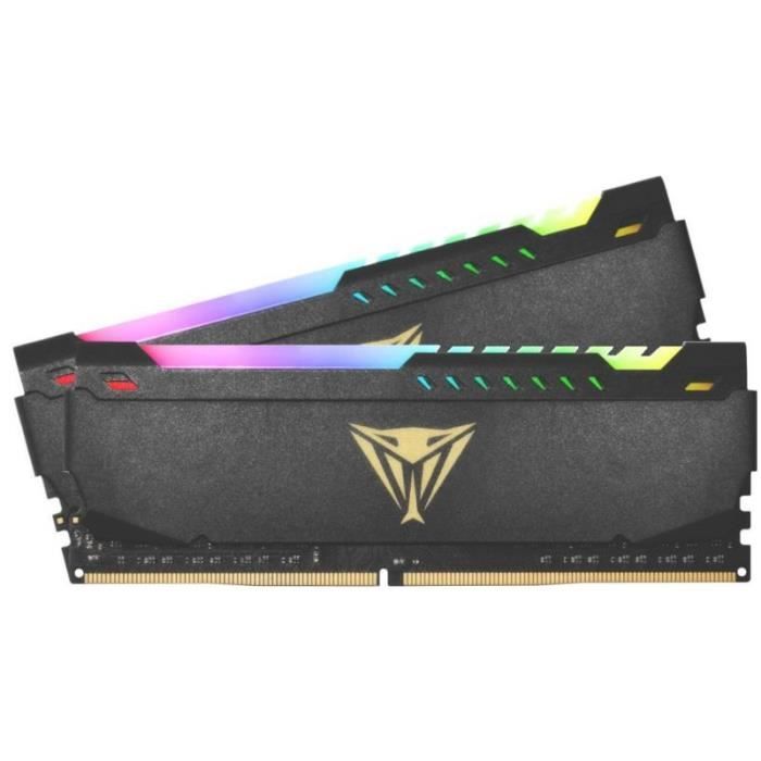 Patriot Viper Acier RVB DDR4 3600 MHz 2 x 8 Go CL20 - vue 2