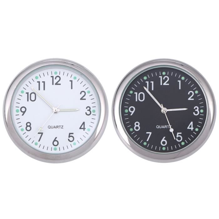2PCS horloges de tableau de bord de voiture horloge numérique universelle  pour automobile CLOCK - PENDULUM - Cdiscount Maison
