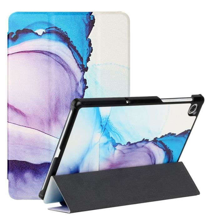 Coque pour Tablette Lenovo Tab M10 FHD Plus 10.3 Pouces (TB-X606F-X606X) -  Etui Pliable Mince et Léger Housse Tablette R16 - Cdiscount Informatique