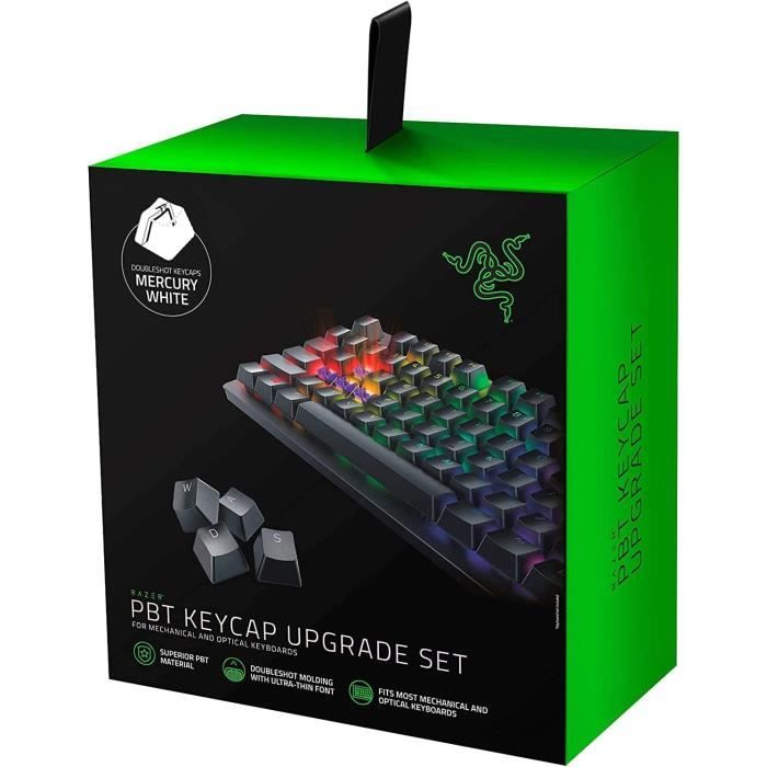 Razer PBT Keycap Set pour Gaming Keyboard - Cdiscount Informatique