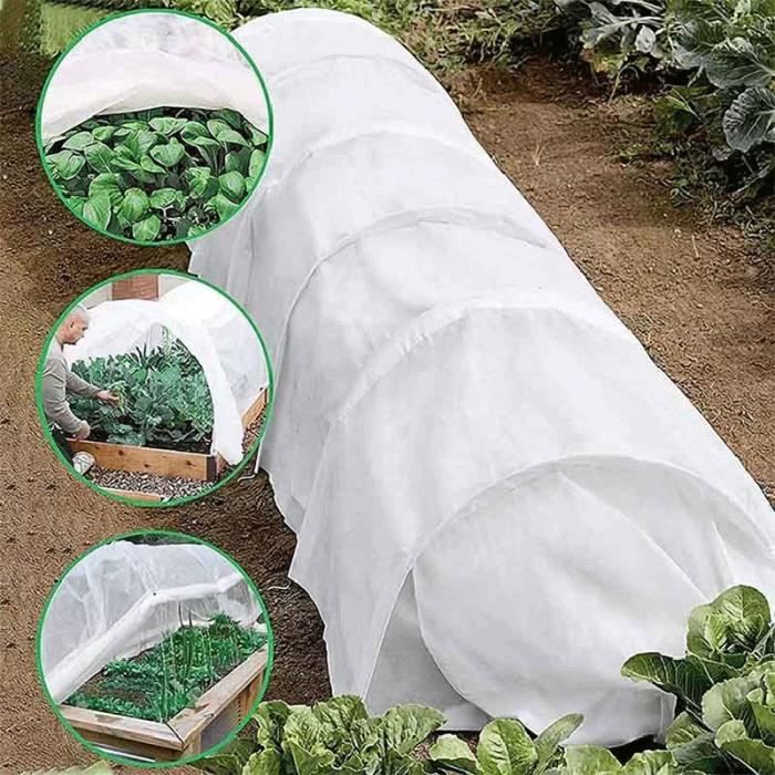 Couverture de protection contre le gel des plantes de jardin de 3m * 6m,  couverture de protection contre les UV