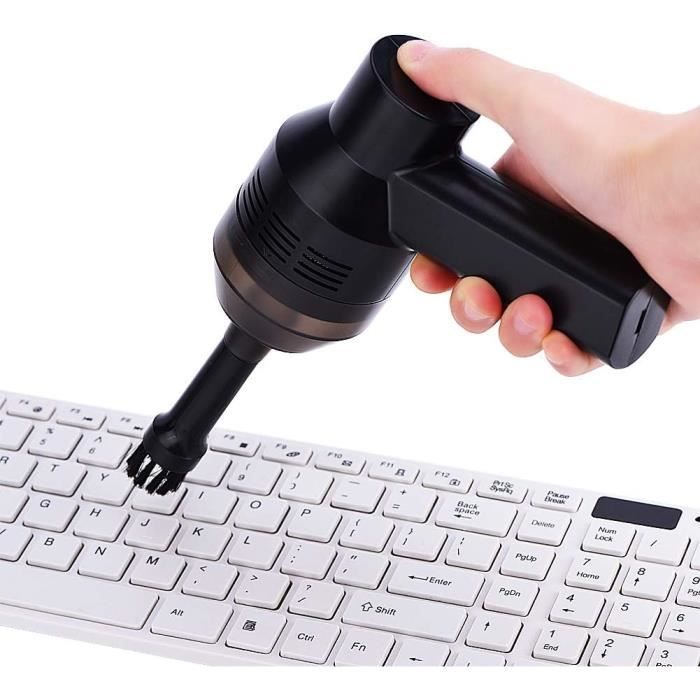 Mini Aspirateur Sans Fil Rechargeable - Pour Clavier, Voiture, Maison - Puissant Et Portable Avec Accessoires