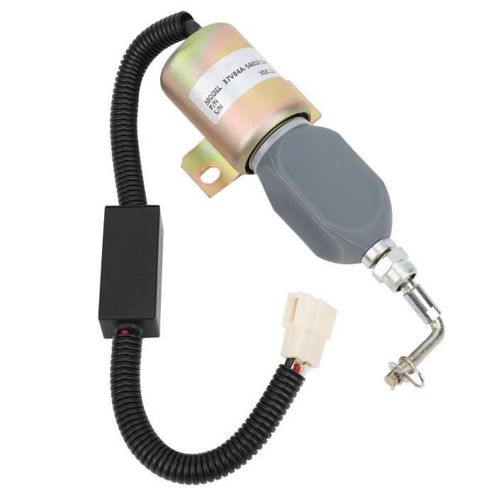 Électrovanne D'arrêt De Carburant Trombetta 24V - Solénoïde Pour Système D'échappement Ou Carburant