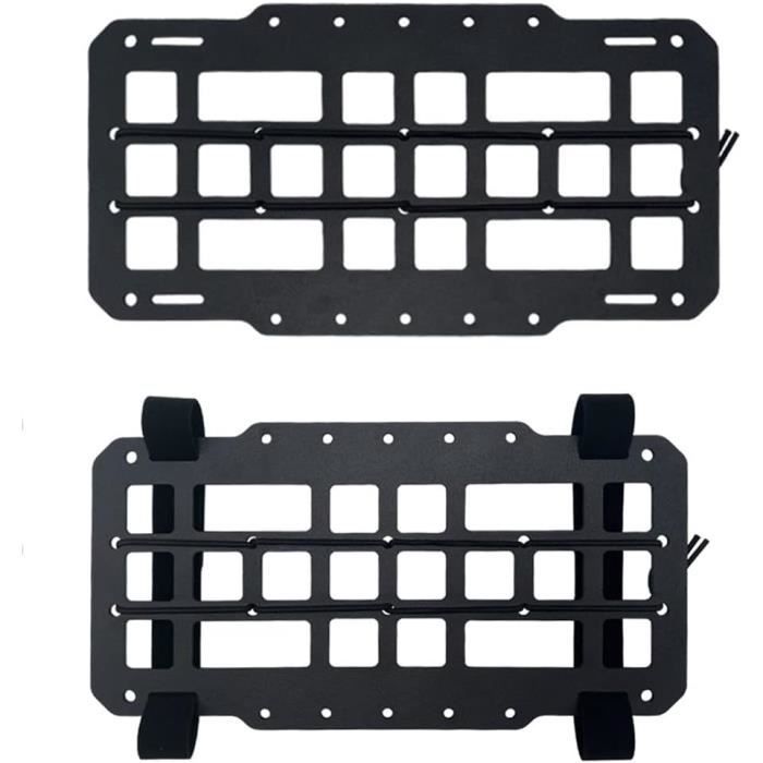 Panneau Organisateur Pour Pare-soleil De Voiture - ABS, 30x14 Cm, Velcro, Rangement Tactique