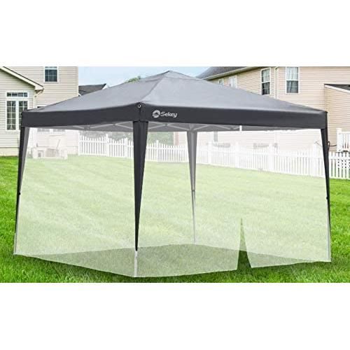 Moustiquaire pour parasol déporté 3x3m en ance | Clasf maison-jardin
