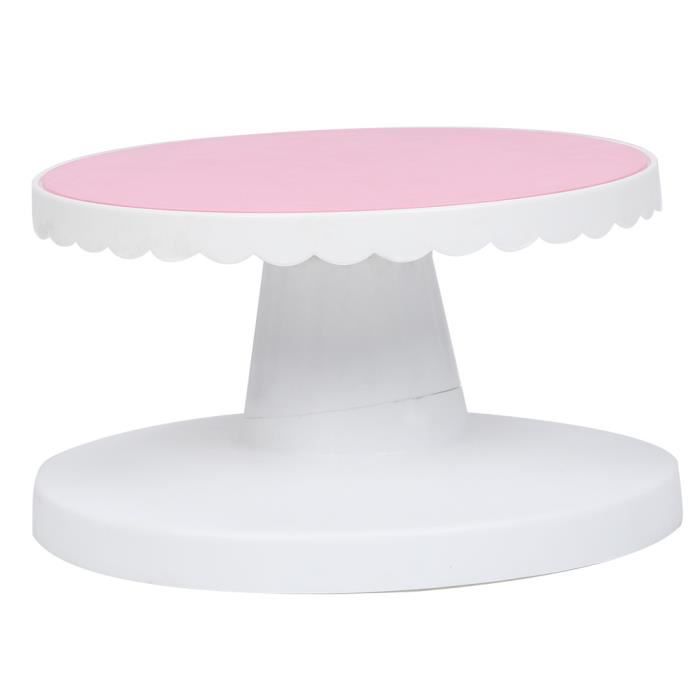 Présentoir À Gâteau - Rotatif À Gâteau Plateau Tournant en Aluminium