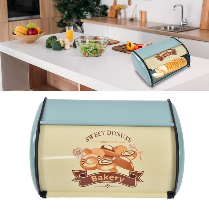 Boîte À Pain, Boîte À Pain De Grande Capacité, Boîte À Pain En Métal