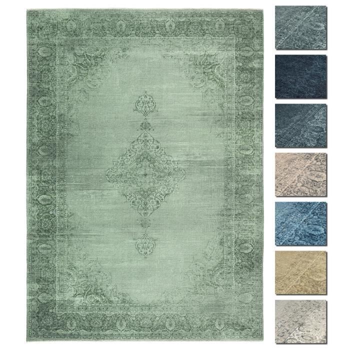 Tapis Japonais Tapis Salon 80x150cm Motif Fleurs Cerisier Japonais - Antidérapant, Lavable Tapis Fleurs Cerisier Pile Courte