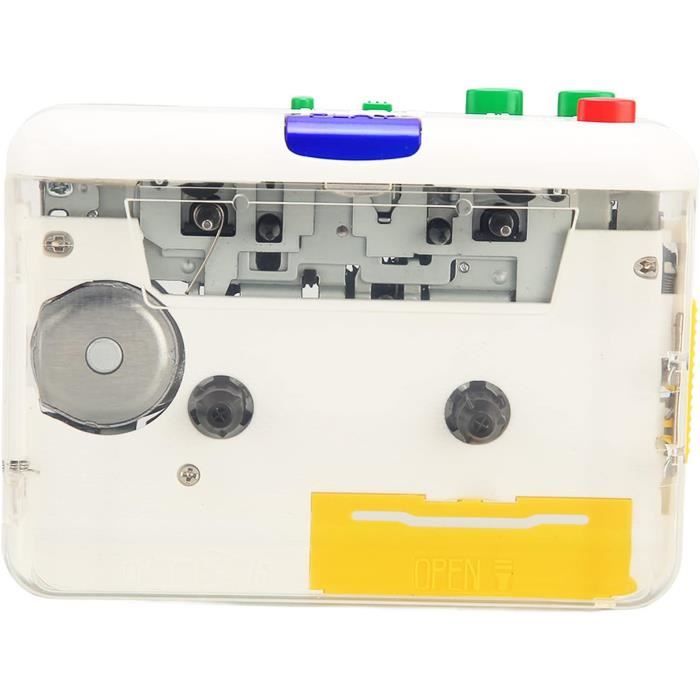 Convertisseur De Cassette Usb Vers Mp3, Lecteur De Cassette Portable,  Lecteur De Cassette De Musique Audio Vers Lecteur De Co[H140]