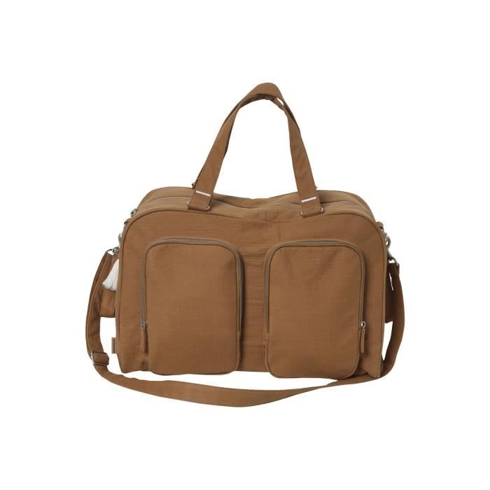 VERTBAUDET Sac à langer multipoches en gaze de coton Family L caramel TU -  Cdiscount Puériculture & Eveil bébé