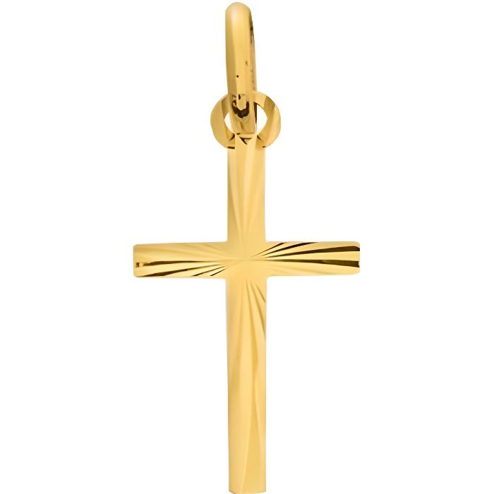 Chaîne Pl/OR NEUF LOT Pendentif CROIX Christ en Plaqué OR Longueur AU CHOIX Chaîne Pl/OR NEUF LOT Pendentif CROIX Christ en Plaqué OR Longueur AU CHOIX