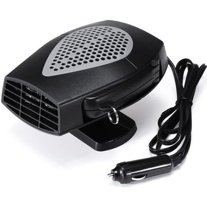 Chauffage Voiture 120W Horuili - 2en1 Chauffage/Ventilateur + Dégivrage