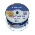 DVD+R DL VERBATIM 8x Speed 8,5GB - 1x50 supports-1