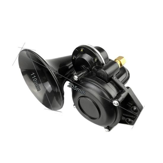 Unité De Contrôle Klaxon Air 12V/24V Pour Camion Voiture - 8,8x5,8x3,5 Cm, Volume Réglable, 12 Sons
