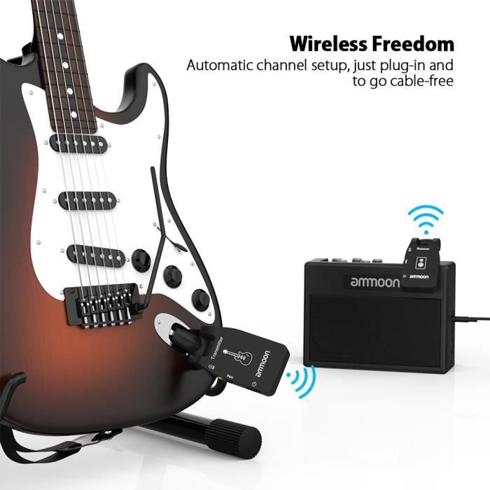 Ensemble de transmission audio pour système d'émetteur et récepteur sans fil  M7 Guitar-TIP - Cdiscount Instruments de musique