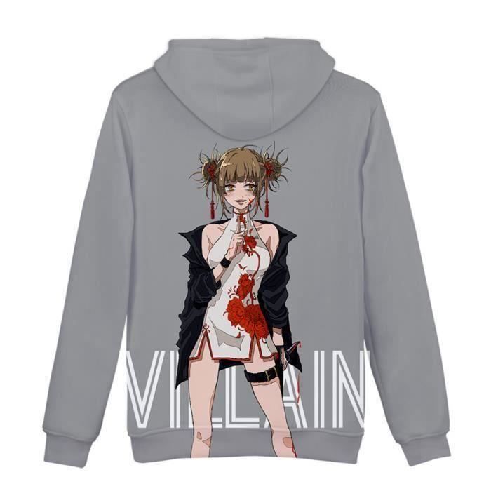 Sweat Femmes FUNMOON My Hero Academia Himiko Toga Capuche