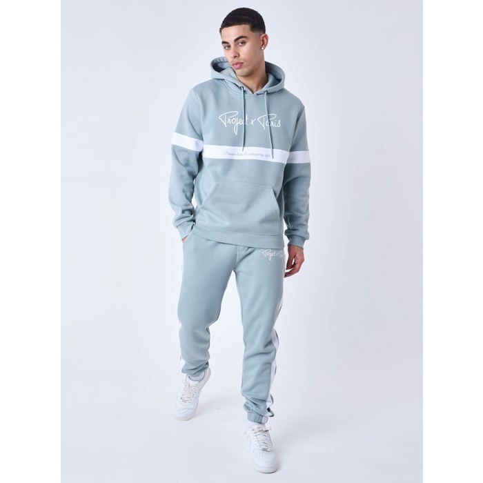 Jogging Homme Jogging Gris Bande Blanche Pantalon Jogging Sarouel