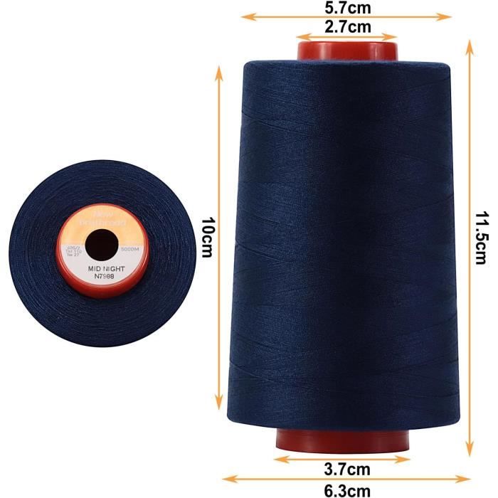 Cônes De Fil à Tricoter En Polyester Et Mohair Turquoise - Lot De 2, Aiguille 1.5 à 2, Fabrication Française