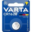 Pile bouton lithium 3V CR1620 - VARTA - 6620101401-2