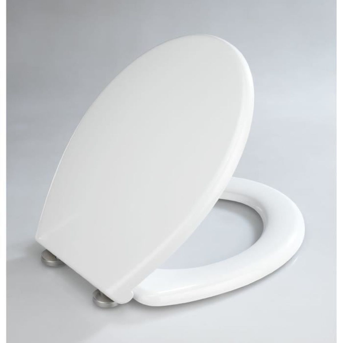 Zure etxerako Abattant WC blanc classique 44,5 x 37 cm