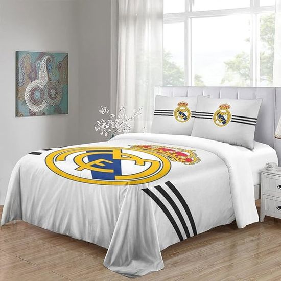 Bedlam - Housse De Couette Football Gris - 200 X 200 Cm - 2