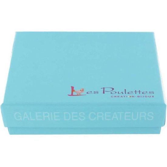 Les Poulettes Bijoux Bracelet Double Tour Lien Liberty et Trèfle Argent Classics