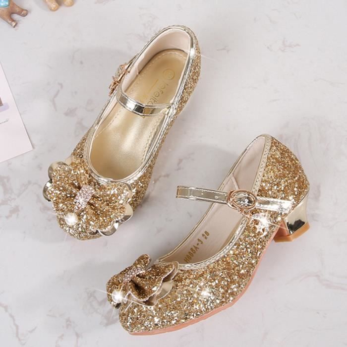Cérémonie De Mariage Chaussures Fille Cérémonie Strass Chaussure