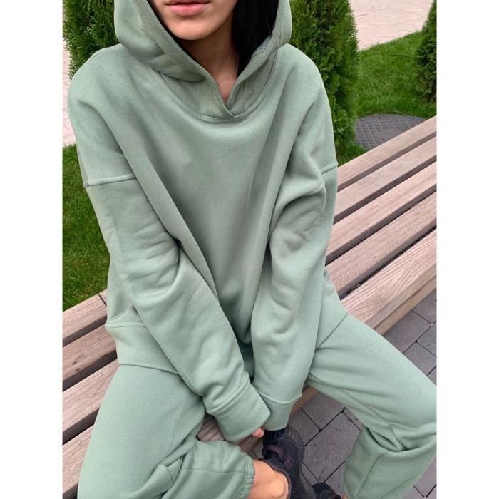 Surv tement Femme Marque Mod le Manches Longues Vert