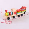 Train en bois avec formes géométriques à empiler jeu montessori-3