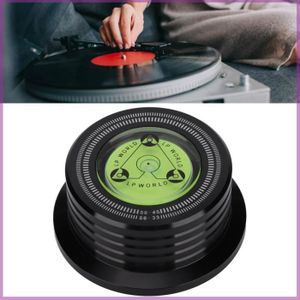 Stabilisateur Disque Vinyle Mersoco - Palet 280g Avec Niveau à Bulle