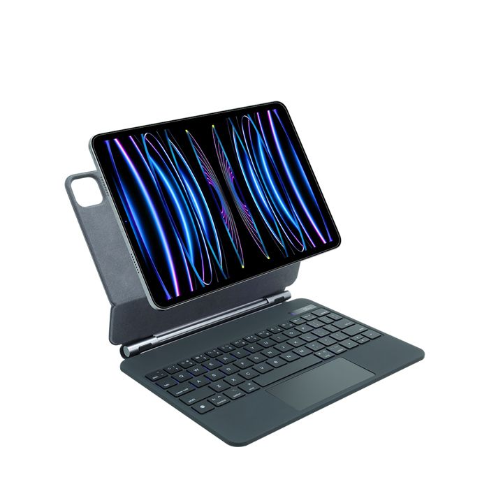 Étui magnétique pour iPad Pro 11 13 2024 M4 Air 6 Air 4/5 iPad Pro 12.9, étui Compatible avec clavier magique, porte-crayon