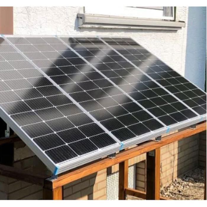 Kit Panneau Solaire Rigide Dokio 400W 12V – Photovoltaïque, Monocristallin, Avec Régulateur PWM