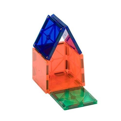 Playmags – 32 Tuiles Magnétiques – Formes Variées – STEM – Créativité Et Géométrie – Dès 3 Ans – Cadeau éducatif