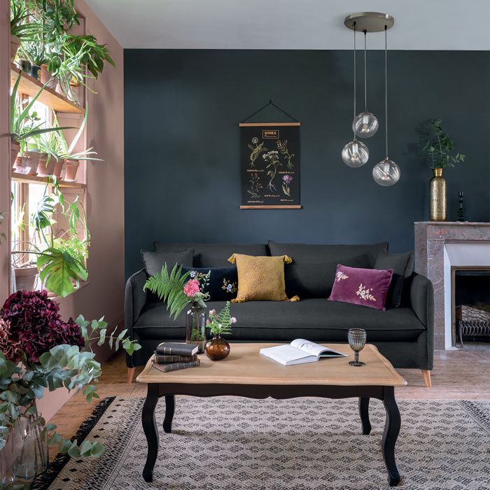 Table basse Gota - Noire ATMOSPHERA Pas Cher
