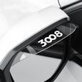 Pour 3008 - Sourcil de Pluie de Voiture, Accessoires pour Peugeot-0