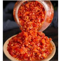 Piment Rouge Haché De Hunan en Chine 2,3kg/Pot 2 pots