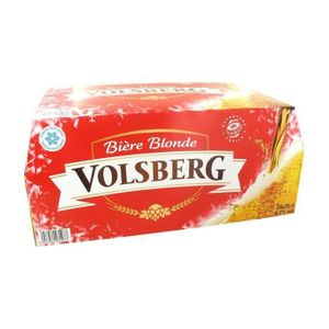 BIERE Volsberg Bière blonde 4.2% 24 x 25 cl 4.2%vol.