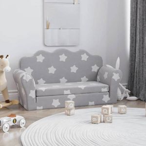 YIN Canapé-lit pour enfants 2 places rose peluche douce A357039 YN013 YIN Canapé-lit pour enfants 2 places rose peluche douce A357039 YN013