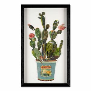 KIT ENCADREMENT Kit encadrement World art Cactus en pot
