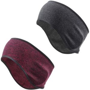 Polaire Bandeau Headband uni bandeau avec oreilles de protection pour dames et messieurs 