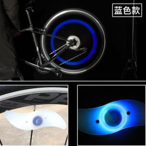 Honoson 4 Pièces Lumières de Roue de Vélo LED Lumières à Rayons de Vélo  Multicolore et Bleue Guirlandes Lumineuses de Pneus de Vélo Lumières de  Jante de Vélo de Sécurité LED pour