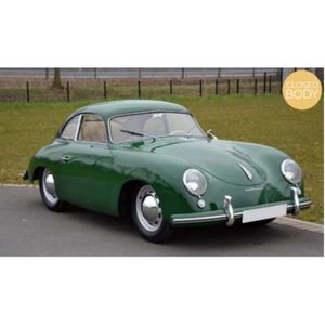 VOITURE - CAMION Voiture Miniature de Collection - NOREV 1/18 - PORSCHE 356 Coupe - 1954 - Green - 187453
