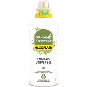 ENGRAIS Engrais Universel ALGOFLASH Organic & Recyclé Engrais Liquide Universel 1 L UAB*, ALIRECY1 189087