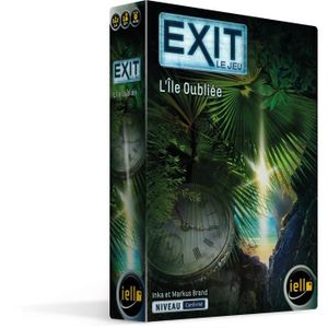 JEU SOCIÉTÉ - PLATEAU Iello - Exit l'île oubliée - Escape Games