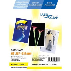 jet dencre Copieur 600 étiquettes dexpédition blanches 105 x 99 mm Grammage 70 gr/m² 100 feuilles A4 pour impression laser 