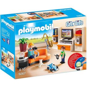 UNIVERS MINIATURE Playmobil - Salon Équipé - 9267