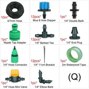 KIT COMPLET D'ARROSAGE Arrosage,Kit d'arrosage Micro goutte-à-goutte 10-5